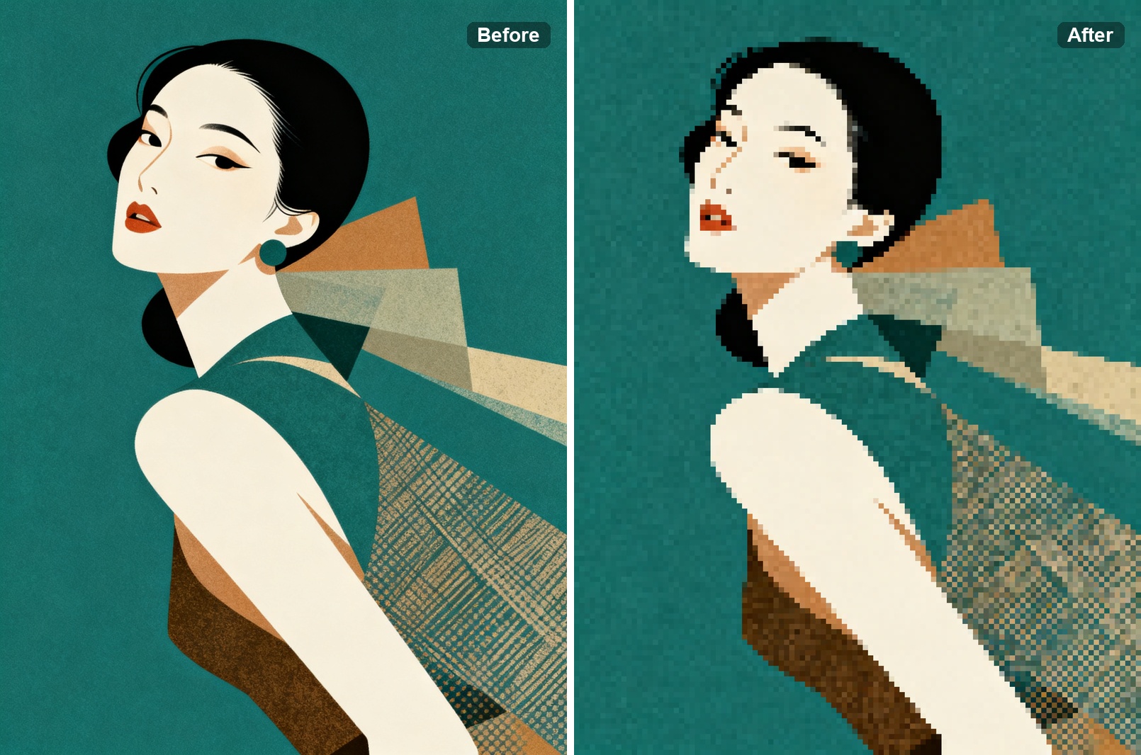 Online pixel art maker alternative to Photoshop