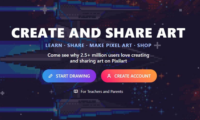Pixilart screenshot