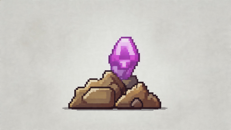 Object or logo as a pixel sprite