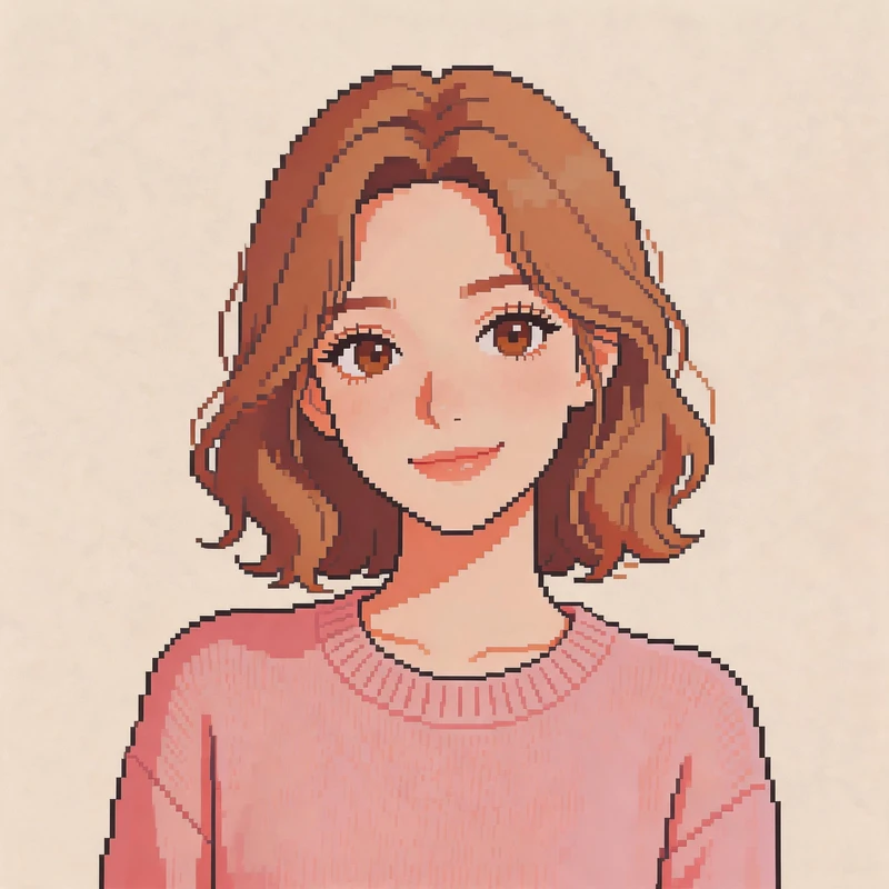Pixel avatar for social media profile pictures